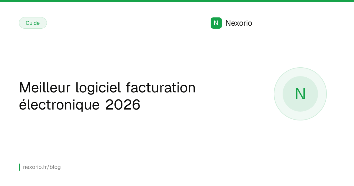 Illustration : Meilleur logiciel facturation électronique 2026